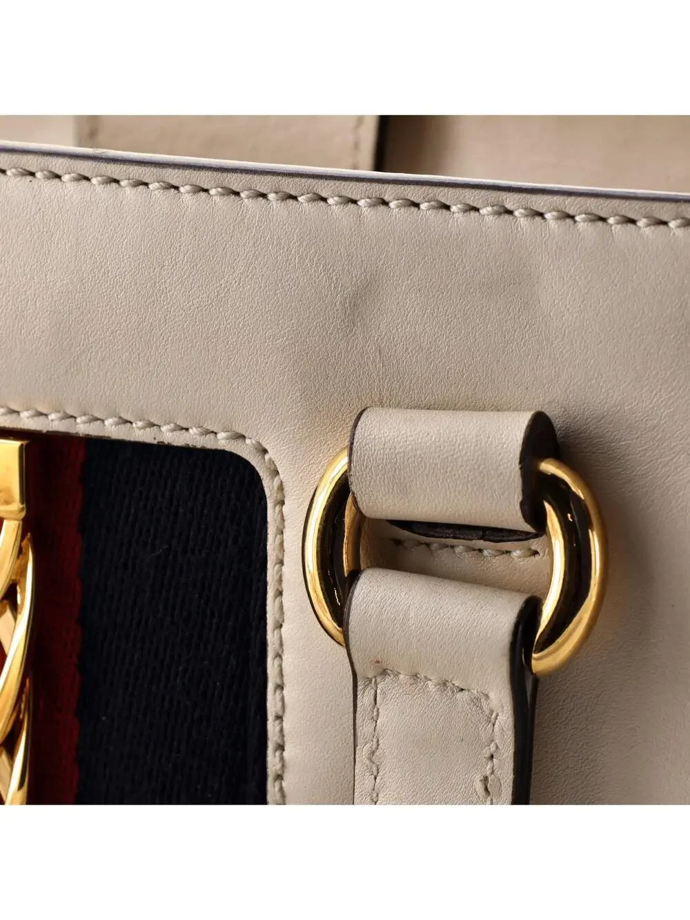 Gucci Sylvie Top Handle Tote Leather #331666G78B